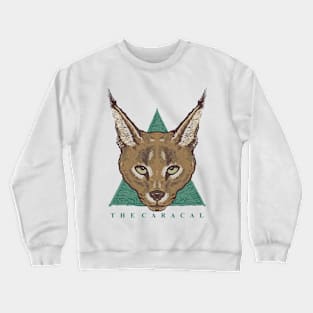 The Caracal Head Crewneck Sweatshirt